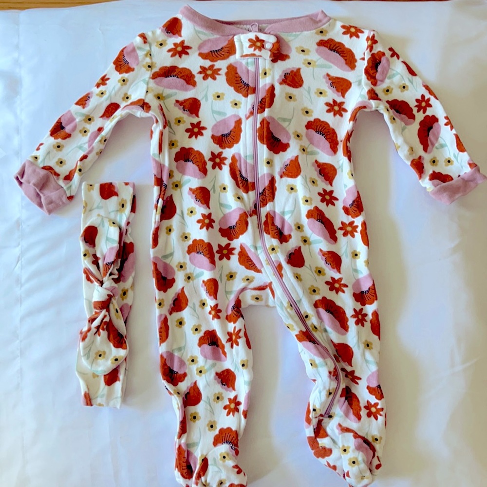 Baby Girl Outfit with Headband